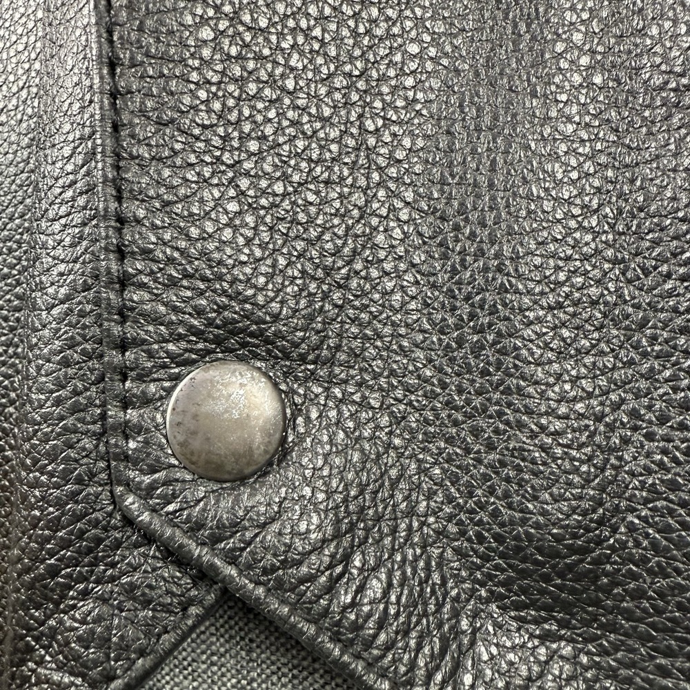 FMC Leather Vest Black Size‎ 52 - Picture 4 of 12